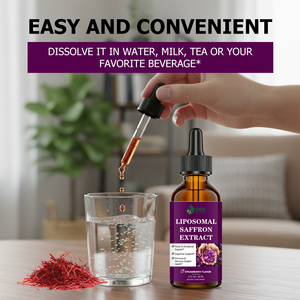 Meilleures ventes : Extrait de safran liposomal en gouttes liquides, Vitamine D3, Système immunitaire et nerveux équilibré, Complément naturel pour l'humeur en gouttes liquides - Product Image 3