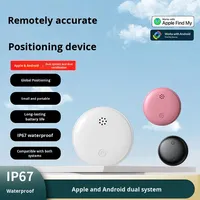 Traceur GPS magnétique Android/iOS, localisation Bluetooth sans fil, compatible Apple Find My et Google Find Hub, pour objets, animaux de compagnie, clés, en plastique