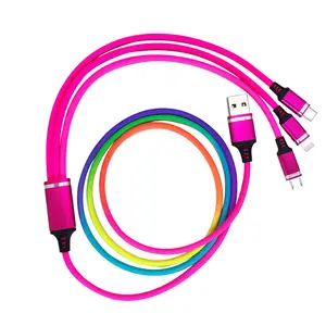 Acheter Câble multi chargeurs - Arc-en-ciel en ligne