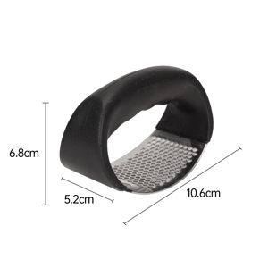 Presse-ail annulaire <span class=keywords><strong>manuel</strong></span> en acier inoxydable pour la cuisine domestique - Product Image 2