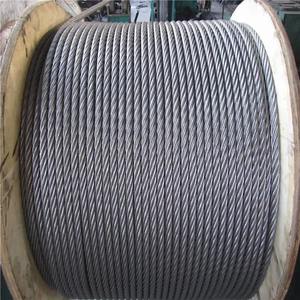 حبل أسلاك فولاذية رملية اتصال بخط FC 6X19 + FC: ISO9001: 1960N/mm² - Product Image 2