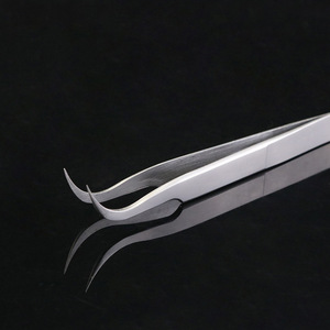 Vetus Tweezers 7-SA Curved Tip Stainless Steel Precision <b>Tool</b> For Electronics And Jewelry Repair - Product Image 2