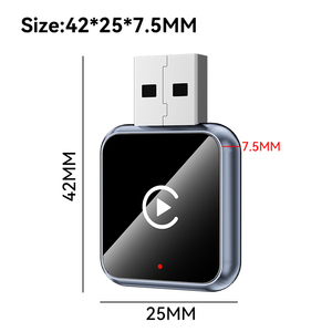 Orange Customization Available 2 in 1 CarPlay USB to Type C Wireless Carplay Android Auto Box for Car - Product Image 2