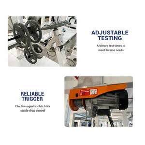 Máquina de Teste de Queda de Garfo de Bicicleta, Aparelho de Teste de Inclinação Frontal de Garfo de Bicicleta, Testador de Inclinação de Garfo de Bicicleta Elétrica - Product Image 5