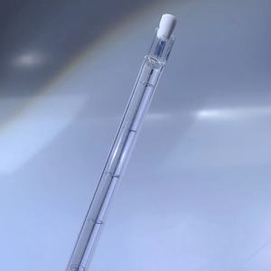 Haute température personnalisée R7s demi-revêtement blanc <span class=keywords><strong>lampe</strong></span> à Quartz <span class=keywords><strong>halogène</strong></span> <span class=keywords><strong>pour</strong></span> plantes poulet porc ferme - Product Image 1