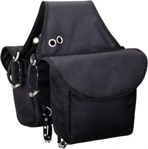 Sac à fumier de cheval en tissu enduit de PVC personnalisé BSCI, sac de selle pour la collecte des excréments de cheval, sacs de selle de cowboy - Product Image 1