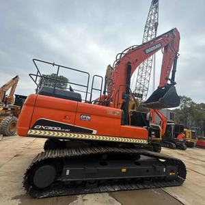 Excavateurs d'origine doosan dx300 dx300lc Machines de construction Excavateur hydraulique sur chenilles pelleteuse d'occasion à vendre - Product Image 2