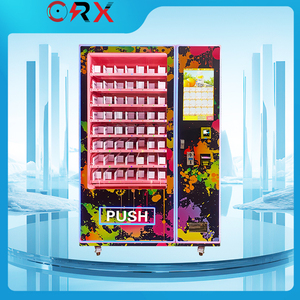 Máquina Expendedora de refrescos con pantalla táctil digital de 22 ", aperitivos refrigerados automáticos - Product Image 4