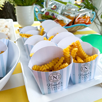 Boîte en papier personnalisée pour l'emballage de riz frit et de poulet, avec logo, pour la livraison de repas à emporter dans les restaurants