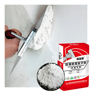 Acrilico scremato stucco Super bianco a prova di muffa per pareti in calcestruzzo e cartongesso resistente all'umidità facile applicazione con spazzola acqua - Product Image 2