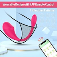 Fabrik Niedriger Preis Drahtlose Smart App Fernbedienung Tragbares Dildo Höschen Vibrierendes Massage gerät Springendes Ei für Frauen