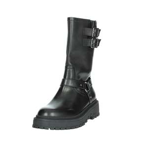 Botines negros para mujer Liu-Jo con detalles de hebilla y suela gruesa - Product Image 6
