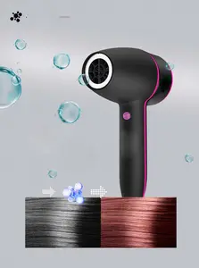 Secador de cabelo profissional com tecnologia de íons negativos, secador de cabelo de temperatura constante, secagem rápida, atacado 2000