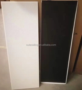 Oule nhà máy 600*1200 mét Trắng nhôm gạch trần kim loại đục lỗ trần cho văn phòng/Hall/bệnh viện/khách sạn - Product Image 6