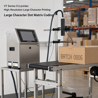 Impresora CIJ de Alta Velocidad para Impresión de Códigos de Fecha con Caracteres Pequeños, Diseño Modular para la Industria de Alimentos, Cajas, Cables y Alambres