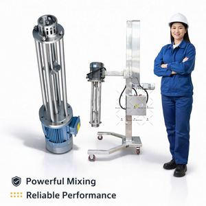 เครื่องผสมครีมอิมัลซิไฟเออร์สำหรับแชมพู ความหนืดสูง สแตนเลส 304 316L เครื่องผสมแบบแรงเฉือนสูง - Product Image 3