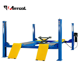 Sollevatore <span class=keywords><strong>Auto</strong></span> Idraulico Manuale AnTool a 4 Colonne da 4 Tonnellate, Elevatore per Veicoli Adatto per Officine <span class=keywords><strong>e</strong></span> Allineamento Ruote - Product Image 2