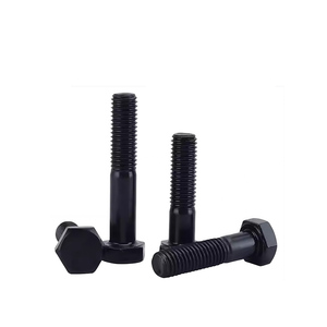 Nhà Máy Bán buôn Chất lượng cao DIY Grade thép không gỉ Oxit Đen Hex bu lông M6-M36 DIN 931 - Product Image 2