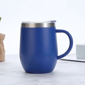 Mug isotherme Swig 12oz avec poignée – Idéal pour le café, les voyages, les fêtes, la bière et le vin - Product Image 3