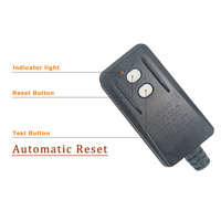 Disjoncteur différentiel RIFENG GFCI, protection contre les fuites à la terre, 3 broches, réinitialisation automatique, auto-diagnostic, IP54