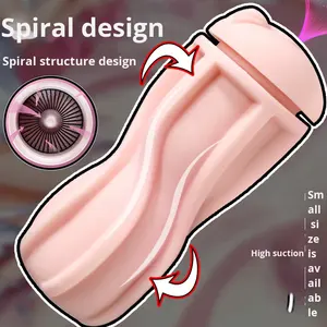 九愛飛行機カップ男性用クリップ吸引式オナホールペニストレーナー反転型有名器具大人用エロティックセックストイ - Product Image 3