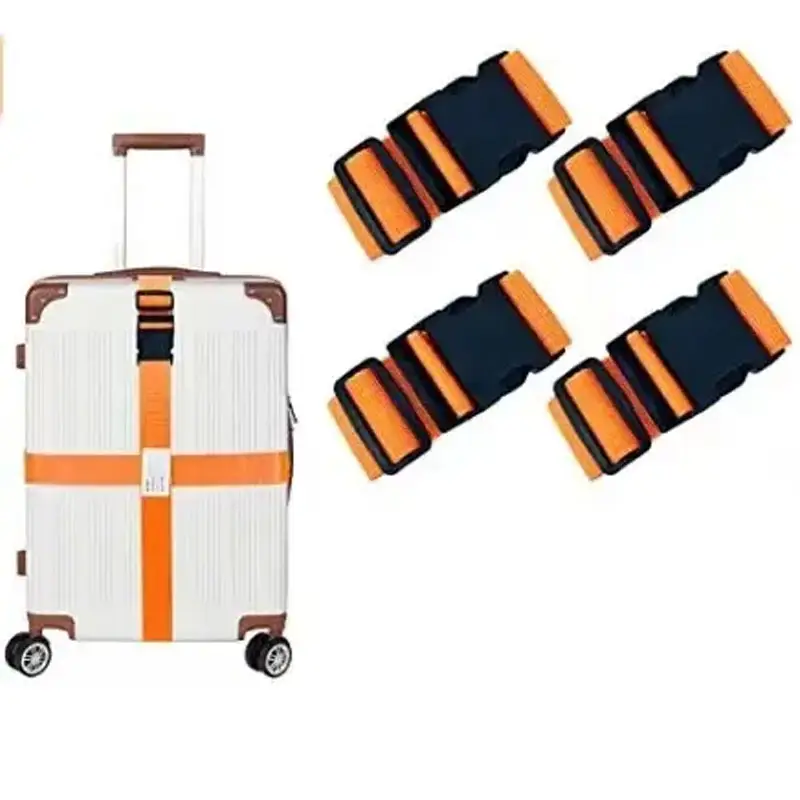 OEM Luggage Strap with Buckle Adjustable Strap Suitcase Belt Polyester Travel Luggage Belt Strap