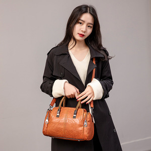 Bolsos de Mano para Mujer, Bolso de Asa Superior, Cuero PU, para Uso Diario, Blanco, Negro, Verde Claro - Product Image 3