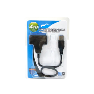 Cable Sata de 6 Gbps, Cable Sata a USB 3.0 2.0 para Disco Duro Externo HDD SSD de 2.5 Pulgadas, Adaptador Sata 3 de 22 Pines, Cable para Computadora - Product Image 1