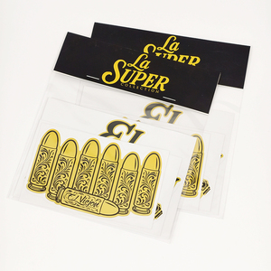 Etiquetas Adhesivas Personalizadas de PVC Impermeables Doradas, Etiquetas con Logotipo Troqueladas, Paquete de Etiquetas de Vinilo Holográficas Plateadas Brillantes Tipo Espejo - Product Image 2