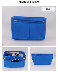 Thời trang cảm thấy tinh khiết và túi xách tổ chức Túi mỹ phẩm công suất lớn túi chèn lưu trữ tổ chức Túi - Product Image 6