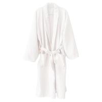 Robes de massage de luxe 100% coton, en tissu gaufré, avec logo brodé personnalisé, style vêtements d'intérieur