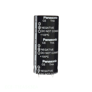 ตัวแทนจำหน่ายอย่างเป็นทางการ ตัวเก็บประจุอลูมิเนียม 56000uF ECE-T1EA563EA ความจุ 56000UF 20% 25V แบบ Snap-in ชนิด Through Hole - Product Image 1