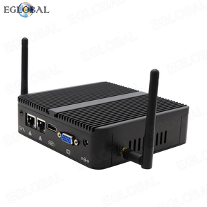 Eglobal Cheap POS Mini PC Intel Celeron J1900 D3 <strong>Memory</strong> M.<strong>2</strong> SSD Dual RJ45 Lan RS232 COM Win10 Mini Computer for Digital Signage - Product Image 3