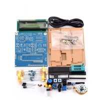 Kit électronique DIY de mesure de la capacité, de l'inductance et de la fréquence - Carte de circuit de test MCU 51 pour la pratique de la soudure
