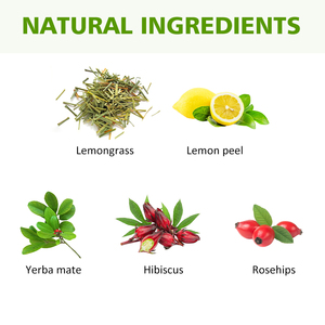 OEM Private Label ervas chá combina erva-cidreira & erva-<span class=keywords><strong>mate</strong></span> olho brilhante limão chá - Product Image 2