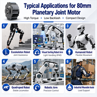 SG 6010C Moteur-actuateur à engrenages pour articulation robotique sans balais, couple nominal 6 Nm, couple de crête 18 Nm, pour bras robotique de tri visuel