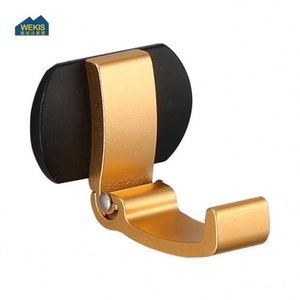 Creative Home Multifunctional Aluminum Eco-Friendly Portable Wardrobe Coat Hook Kitchen Bathroom Door Towel Hanger <b>Storage</b> Hooks - Product Image 3