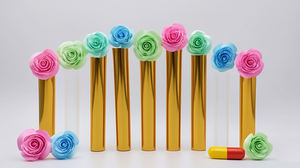 85mm Pop Top Tubes Emballage de rouge à lèvres 116mm <span class=keywords><strong>King</strong></span> Size demi-gramme - Product Image 3