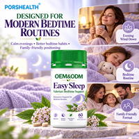 Comprimés Naturels à Base de Plantes pour le Sommeil, Marque Blanche, Magnésium & Racine de Valériane, Aide au Sommeil Profond, Usine de Suppléments OEM ODM