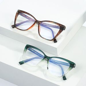 Fashion Retro <b>Spring</b> <b>Hinges</b> Optical Glasses Clear Cat Eye Women Glasses Frames TR90 Anti-blue Light Glasses Women - Product Image 3