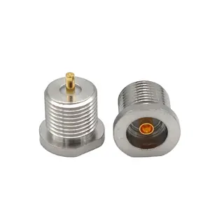 Connecteur de connecteur RF mâle Mini SMP, pièces, raccord à connecteur droit Semi-rigide