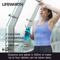 Lifeworth sport nutrition pré entraînement carnitine vitamine B exercice énergie gel poche pré entraînement poudre