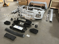 Kit carrosserie avant avec clips pour X3 F25 LCI, pour conversion, lifting et mise à niveau MT M Sport M Packet