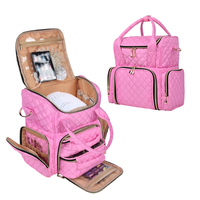 Sac de luxe pour vernis à ongles grande capacité, trousse de transport cosmétique, organiseur pour 48 flacons de vernis à ongles, sacs essentiels pour vernis à ongles