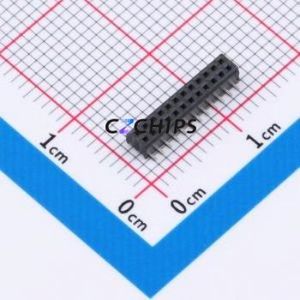 CLM-112-02-F-D Pin Socket SMD,P=1mm Connector ( Pitch: 1mm )( Row Spacing: 1mm )( Mounting Type: Vertical Mount ) - Product Image 1