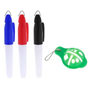 Nhựa Golf Ball Line Marker Với Bút