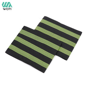 Yueli What Elastic Cycling Leg <b>Wraps</b> <b>Black</b> Green Striped For Hiking Outdoor Use - Product Image 3