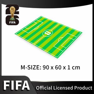 Produits pour animaux de compagnie officiels de la Coupe du monde de la <span class=keywords><strong>FIFA</strong></span>, tapis rafraîchissant pour animaux de compagnie en forme de terrain de football, gel auto-refroidissant pour chiens et chats - Product Image 4