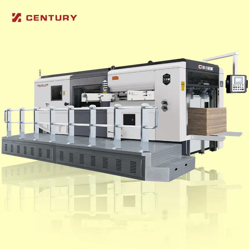 반자동 다이 커팅 머신 MWB1450Q 카톤 인쇄 다이 커팅 머신 및 골판지 가공 기계