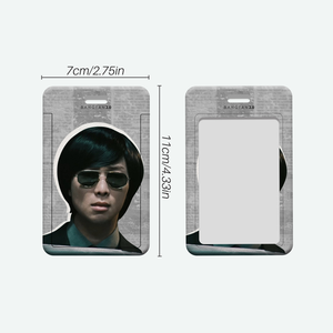 Porte-cartes BangTan Boys 2.0, nouveau modèle, Suga Jungkook Jimin Solo MV, étui à cartes en plastique avec pendentif à sangle <span class=keywords><strong>blanche</strong></span>, marchandises pour fans de Kpop - Product Image 3
